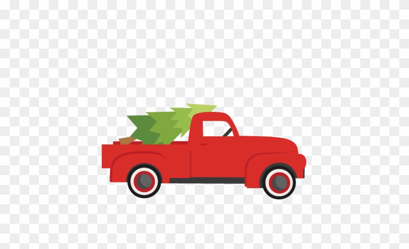Christmas Truck With Treesvg Scrapbook Cut File Cute - Christmas Truck Svg #241106