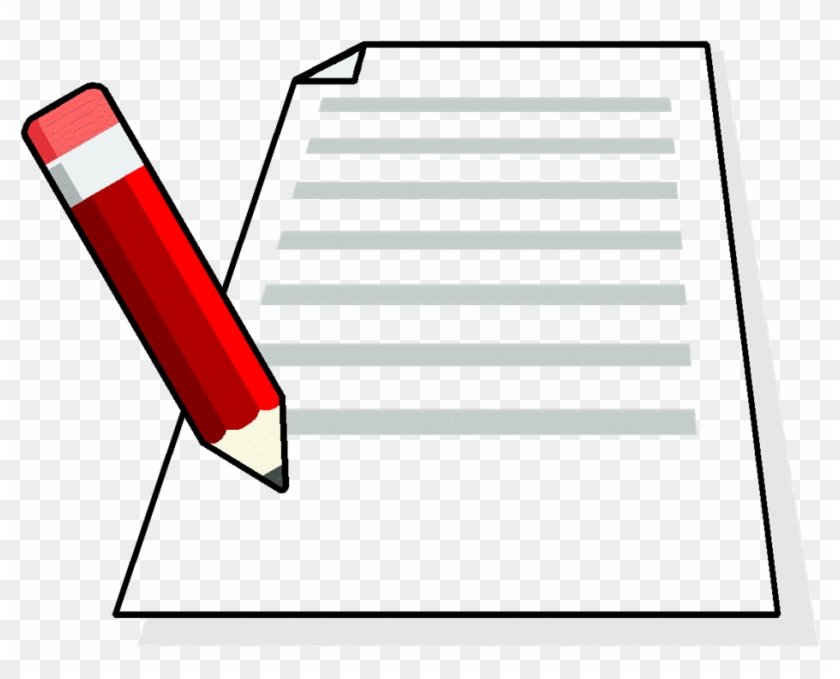 Paper Pencil Clip Art Free , Png Download - Paper Pencil Clip Art Free , Png Download #1530891