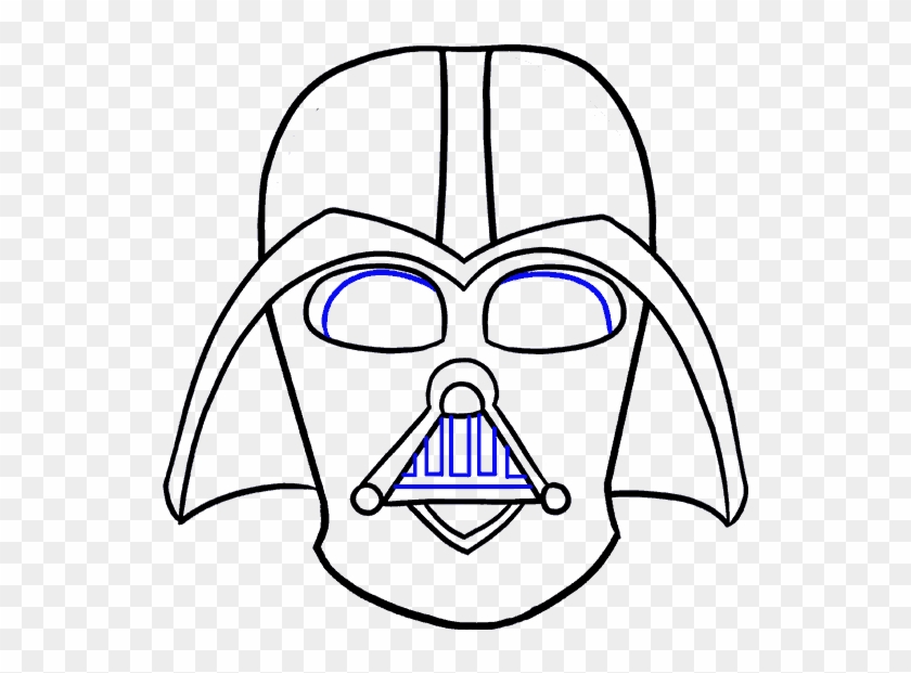 How To Draw Darth Vader In A - How To Draw Darth Vader In A #1530960