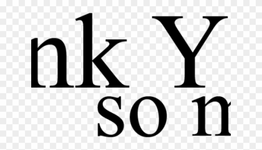 End Clipart Thank You - End Clipart Thank You #1531610