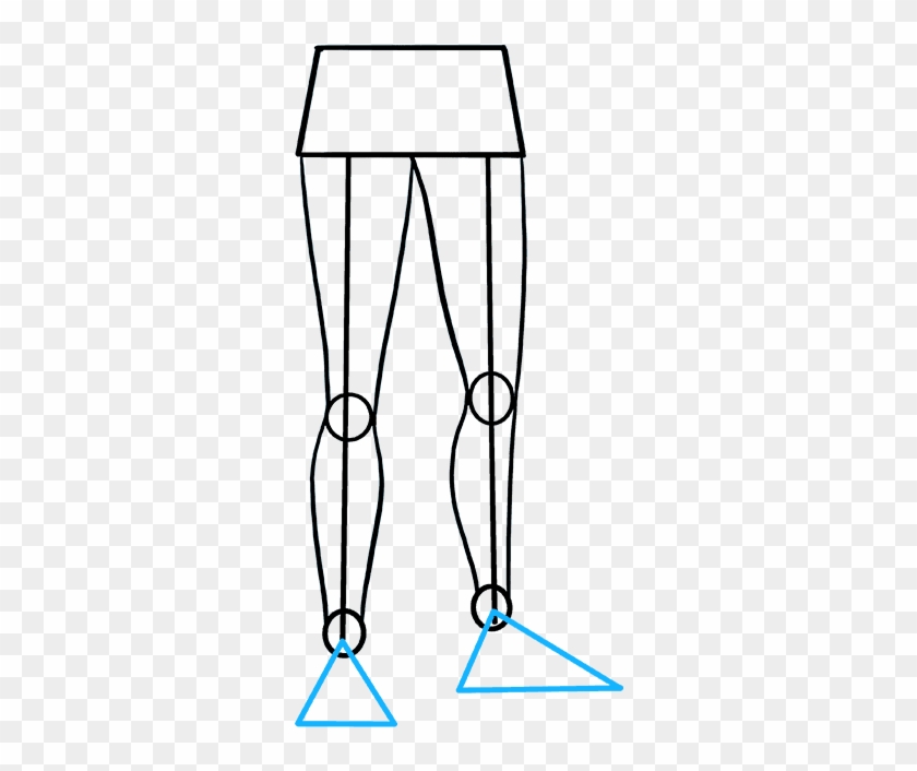How To Draw Legs - How To Draw Legs #1531625