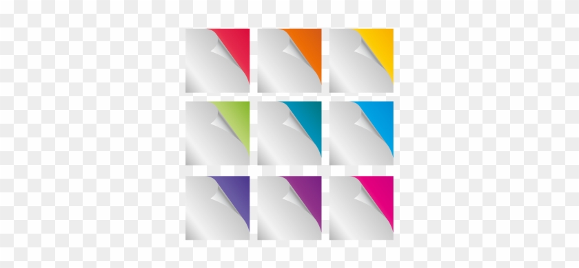 Vector Tear Color Paper - Vector Tear Color Paper #1531857