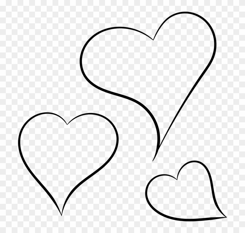 Picture Freeuse Line Art Romance Clip Hollow Flower - Picture Freeuse Line Art Romance Clip Hollow Flower #1532694