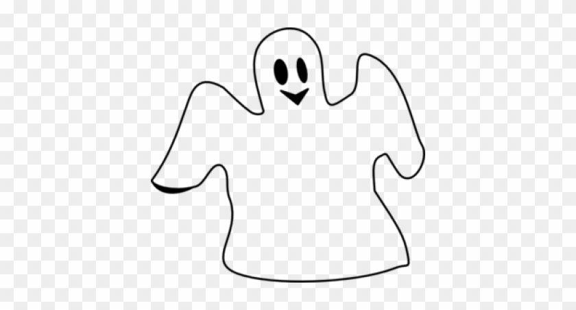 Happy Ghost Clip Art - Happy Ghost Clip Art #1532789