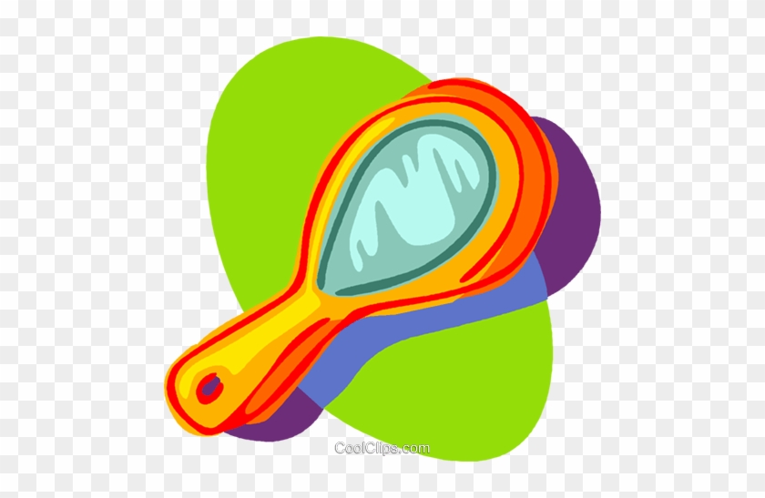 Mirror Royalty Free Vector Clip Art Illustration - Mirror Royalty Free Vector Clip Art Illustration #1532977