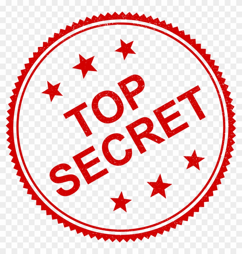 4 Top Secret Stamp Vector - 4 Top Secret Stamp Vector #1533105