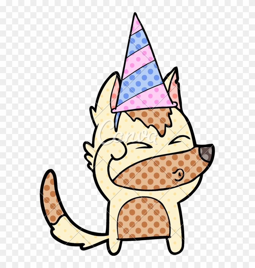 Cartoon Wolf Pouting - Cartoon Wolf Pouting #1533665
