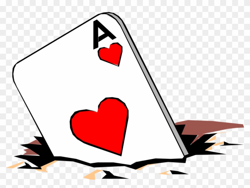 Ace In The Hole Idiom Image Illustration - Ace In The Hole Idiom Image Illustration #1534426