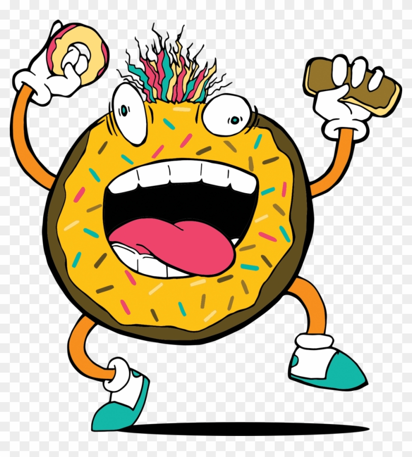Donuts Clipart Food Addiction - Donuts Clipart Food Addiction #1534637