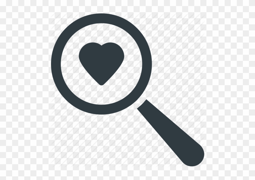 Search Icon Heart - Search Icon Heart #1534838