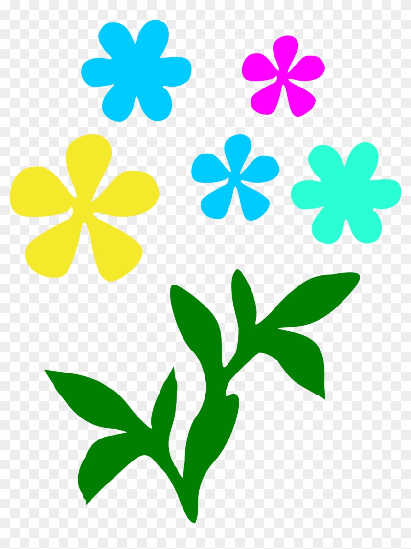 Leavesandflowers Flower Svg, Flower Template, Silhouette - Leavesandflowers Flower Svg, Flower Template, Silhouette #1535564