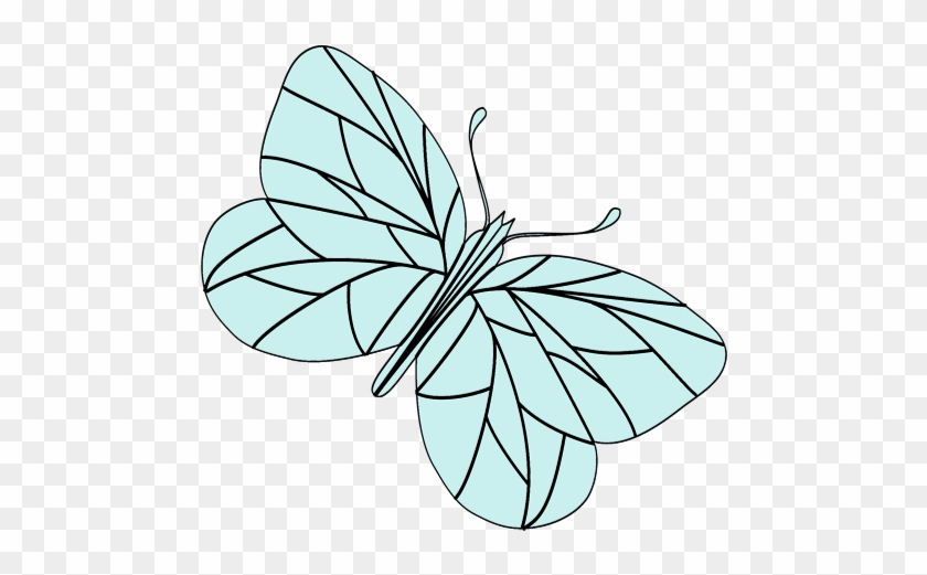 Tulips Clipart Butterfly - Tulips Clipart Butterfly #1536625