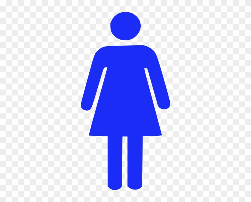 Original Png Clip Art File Woman Silhouette Blue Svg - Original Png Clip Art File Woman Silhouette Blue Svg #1537303