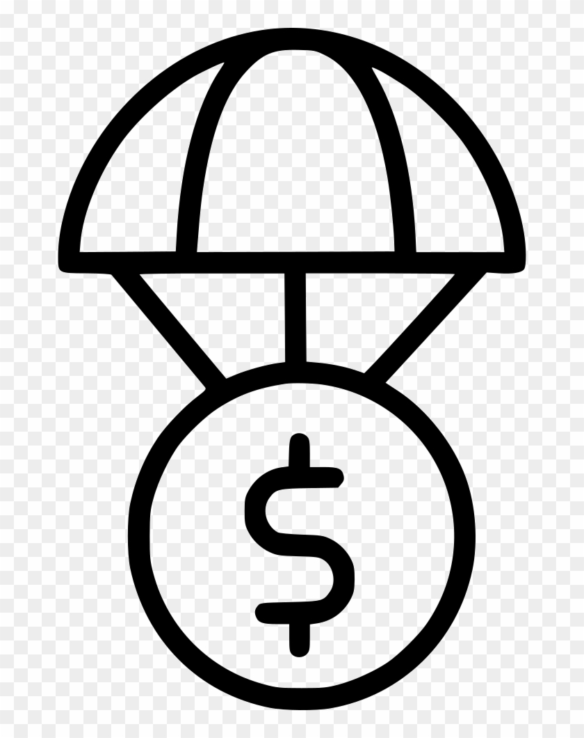 Parachute Svg Icon Free - Parachute Svg Icon Free #1537371