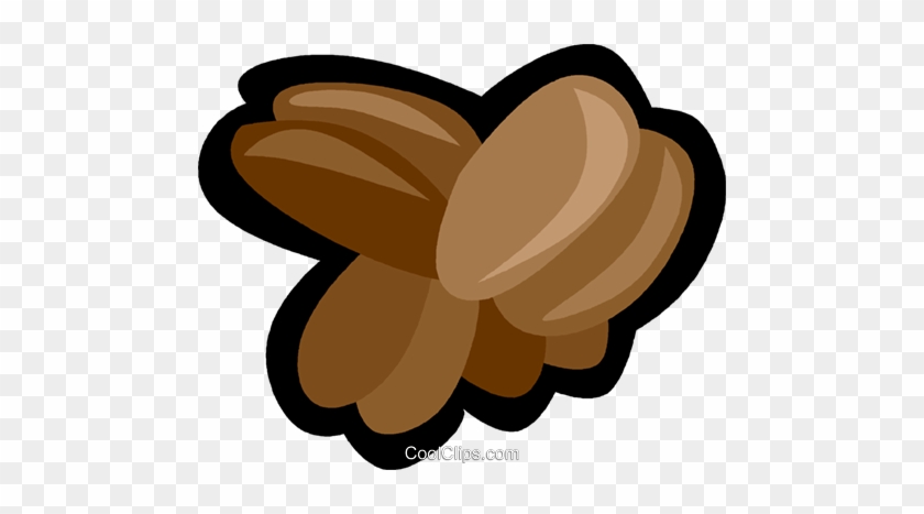 Coffee Beans Royalty Free Vector Clip Art Illustration - Coffee Beans Royalty Free Vector Clip Art Illustration #1537896