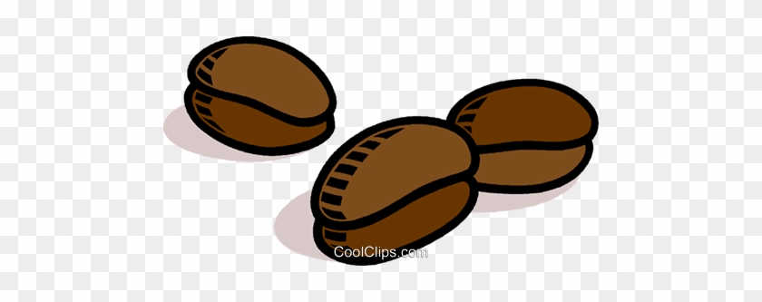 Coffee Beans Royalty Free Vector Clip Art Illustration - Coffee Beans Royalty Free Vector Clip Art Illustration #1537907
