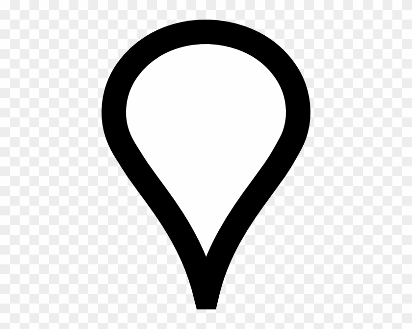 White Google Map Pin Clip Art At Clker Com - White Google Map Pin Clip Art At Clker Com #1538209