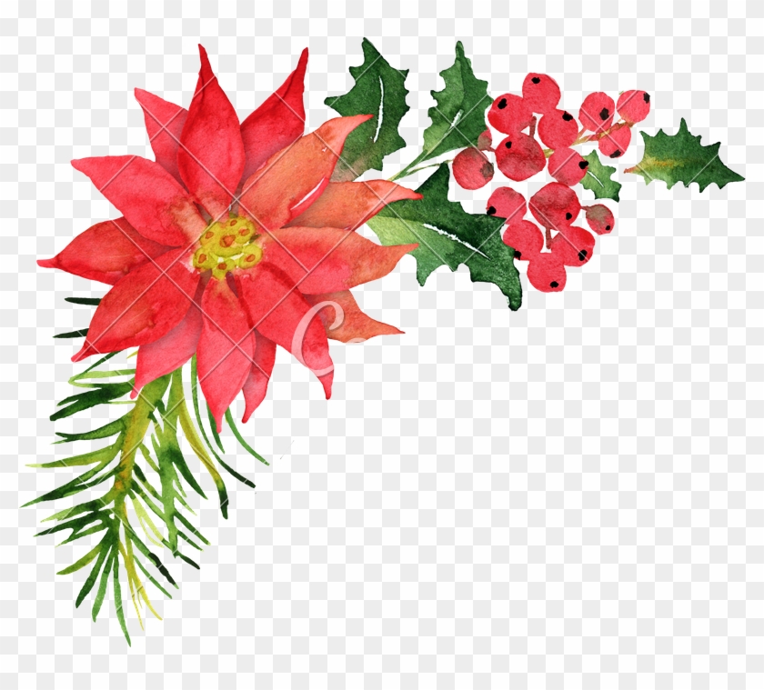 Bouquet Clipart Christmas - Bouquet Clipart Christmas #1538364