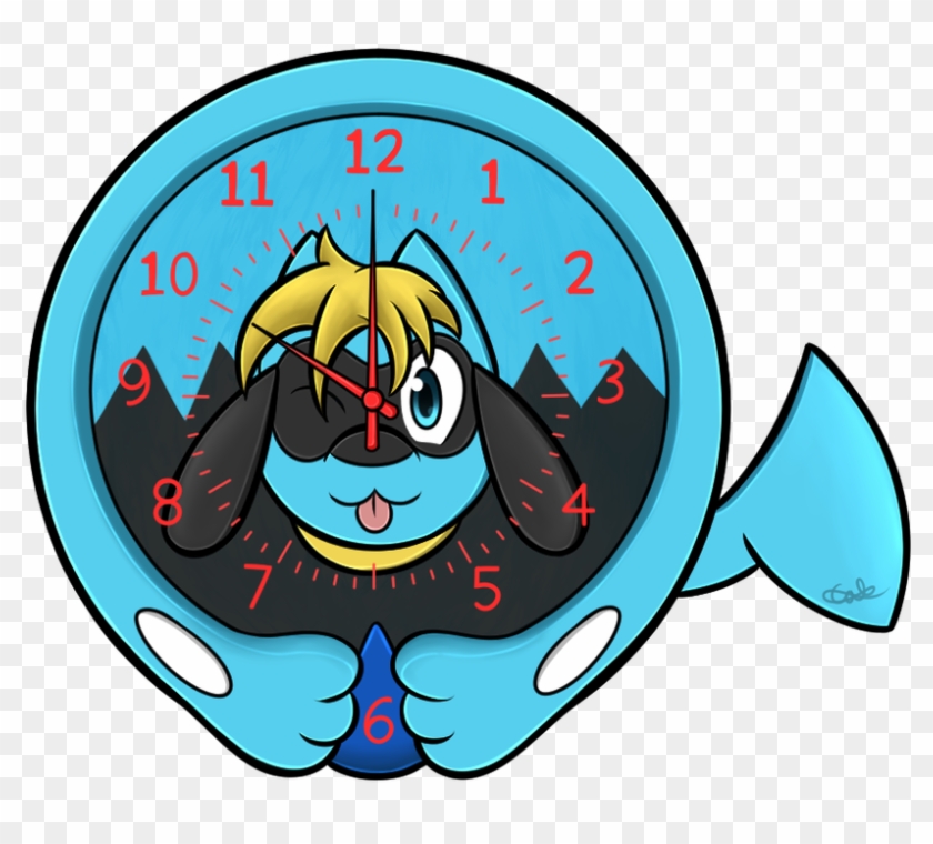 Riolu Clock By Melac - Riolu Clock By Melac #1539293