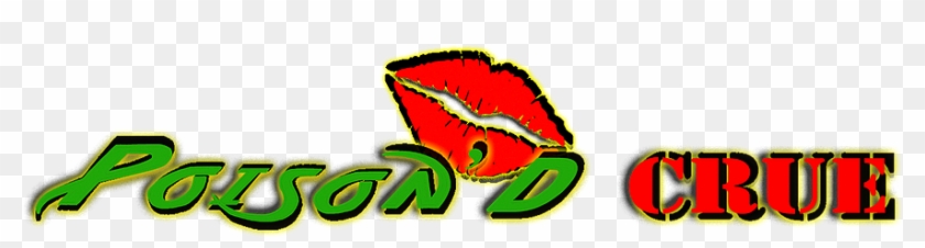 Poisond Crue Logo With Lips 5 - Poisond Crue Logo With Lips 5 #1539304
