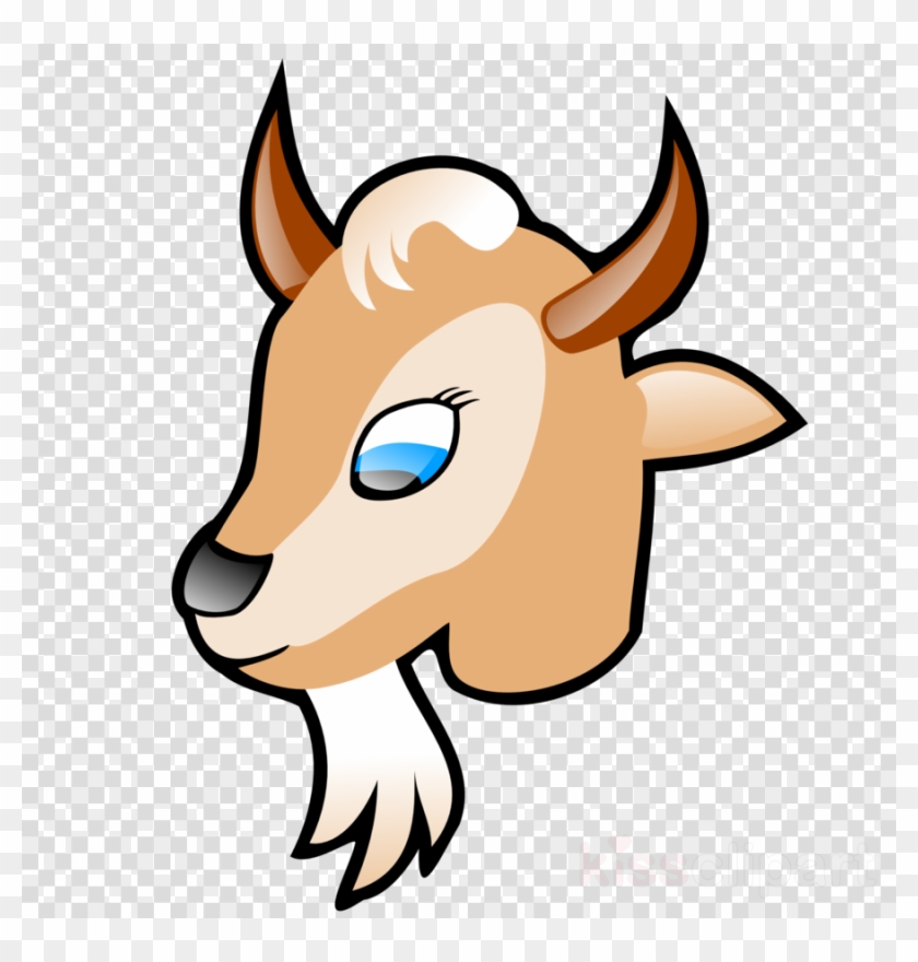 Custom Cartoon Goat Head Shower Curtain Clipart Nigerian - Custom Cartoon Goat Head Shower Curtain Clipart Nigerian #1540592
