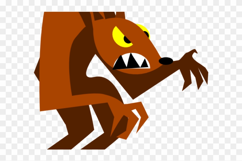Werewolf Clipart Cartoon - Werewolf Clipart Cartoon #1540705