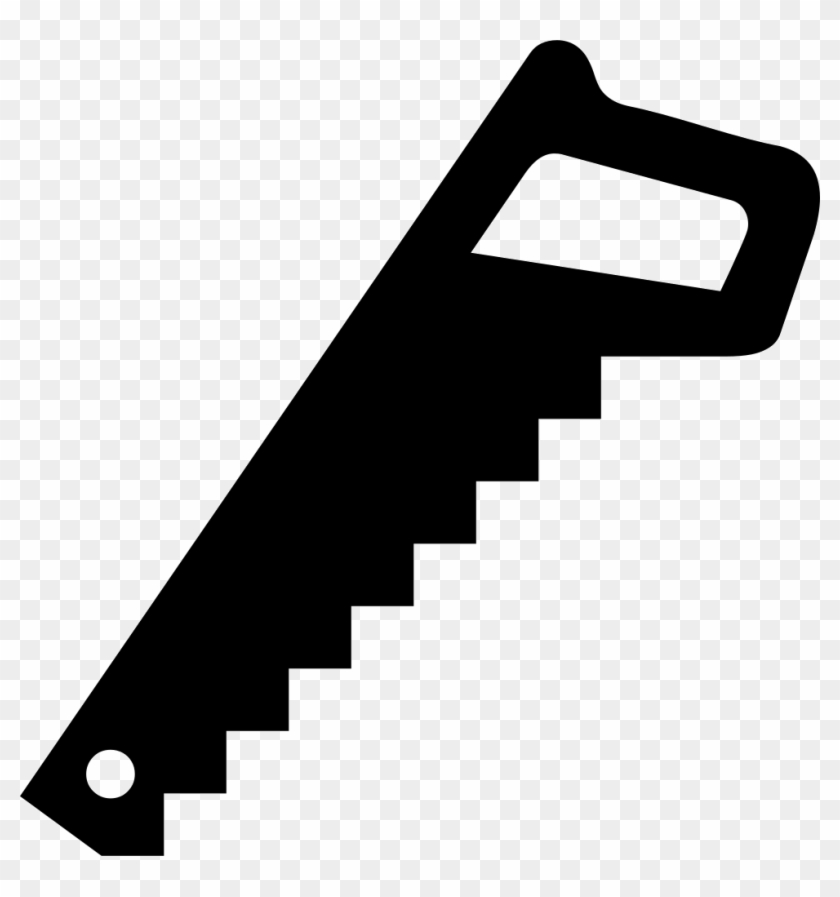 Hand Saw Vector Black Png - Hand Saw Vector Black Png #1541413