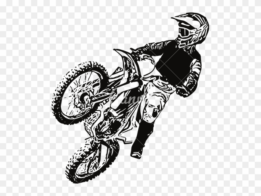 Pin Motocross Clip Art - Pin Motocross Clip Art #1542243