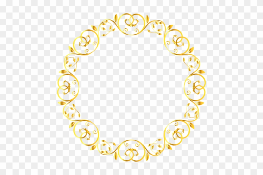 Free Png Download Decorative Round Border Frame Clipart - Free Png Download Decorative Round Border Frame Clipart #1543079