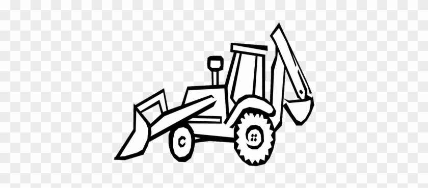 Bobcat Excavator Clip Art - Bobcat Excavator Clip Art #1543396