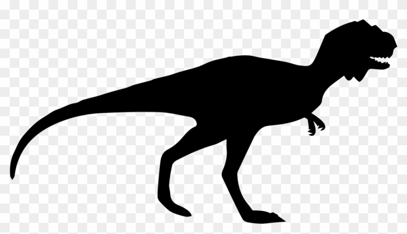 Silhouette Of Majungasaurus Svg - Silhouette Of Majungasaurus Svg #1543603