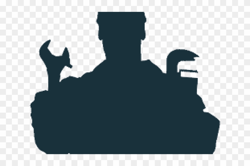 Plumber Clipart Silhouette - Plumber Clipart Silhouette #1544015
