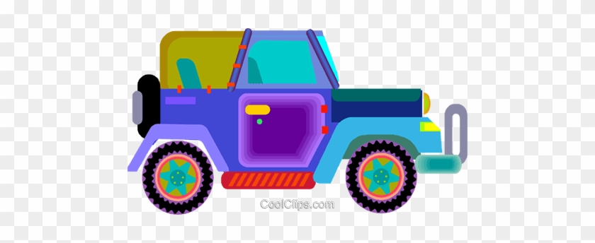 Jeep Royalty Free Vector Clip Art Illustration - Jeep Royalty Free Vector Clip Art Illustration #1544392