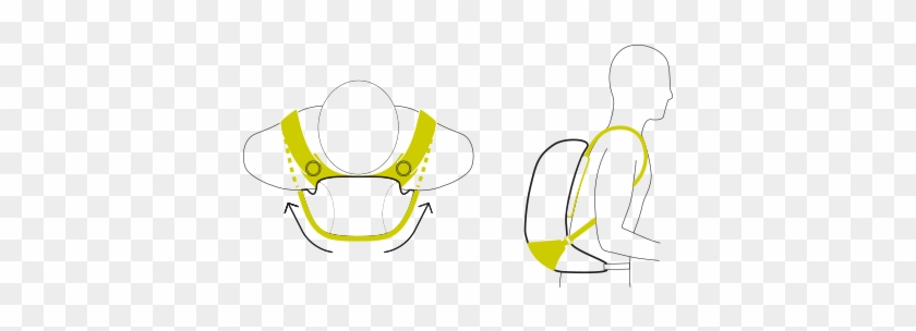 Ergon Shoulder Straps, Featuring Load Compression, - Ergon Shoulder Straps, Featuring Load Compression, #1544429