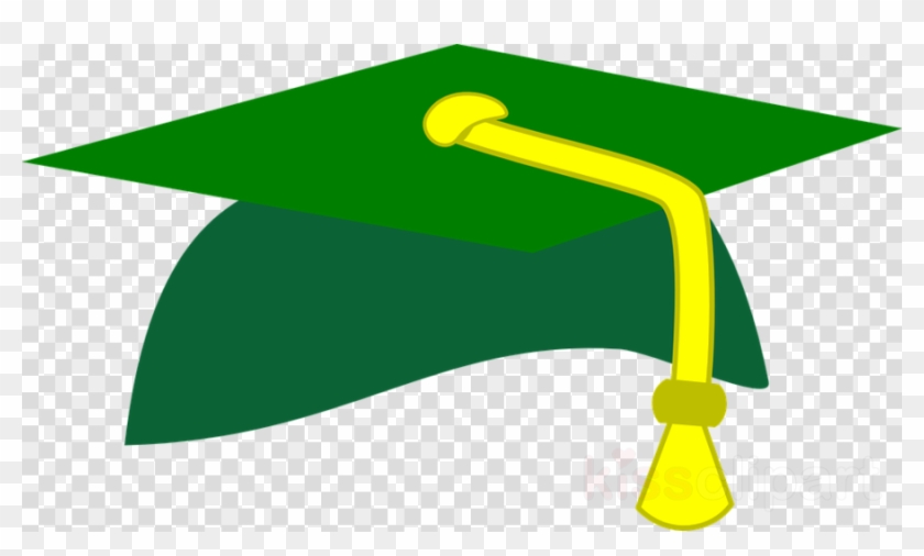 Green Graduation Cap Clipart Academic Dress Square - Green Graduation Cap Clipart Academic Dress Square #1544719