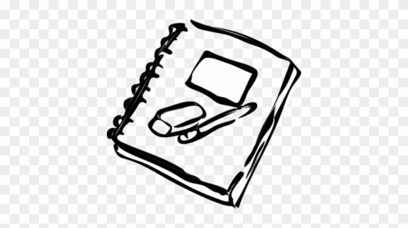Writing Journal Clipart Black And White & Clip Art - Writing Journal Clipart Black And White & Clip Art #1545533