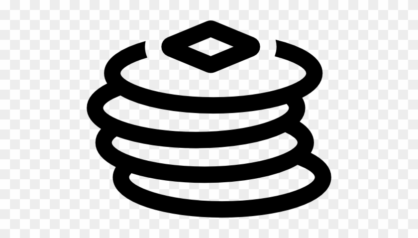 Vector Royalty Free Library Pancakes Stack - Vector Royalty Free Library Pancakes Stack #1545603