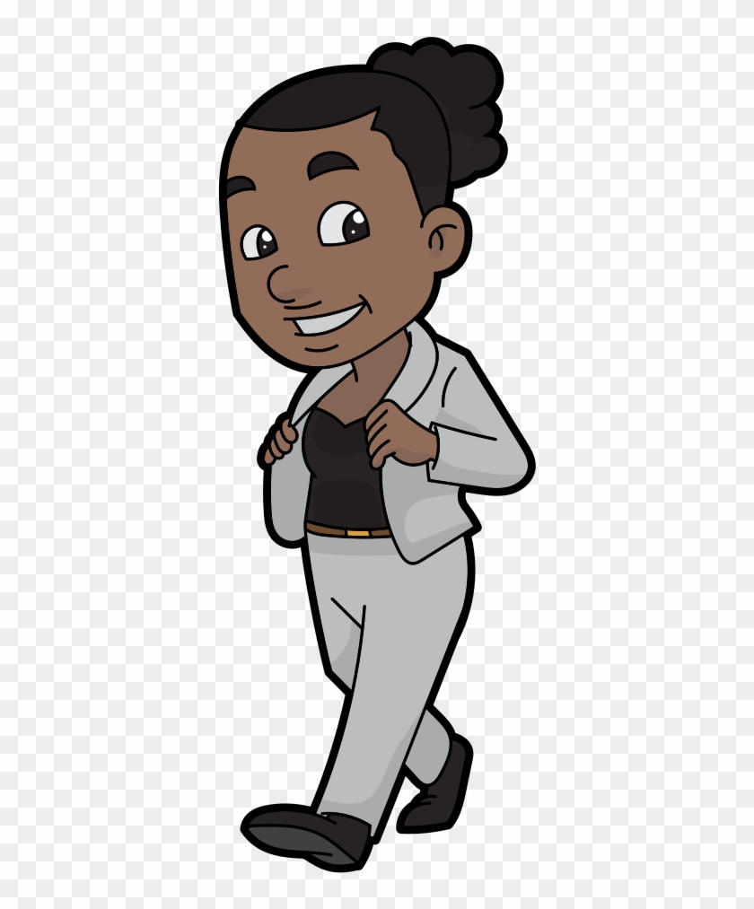 A Cool Black Businesswoman - A Cool Black Businesswoman #1546622