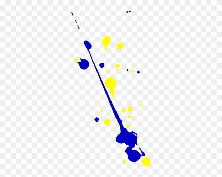Splatter Border 2 Svg Clip Arts 300 X 590 Px - Splatter Border 2 Svg Clip Arts 300 X 590 Px #1546834
