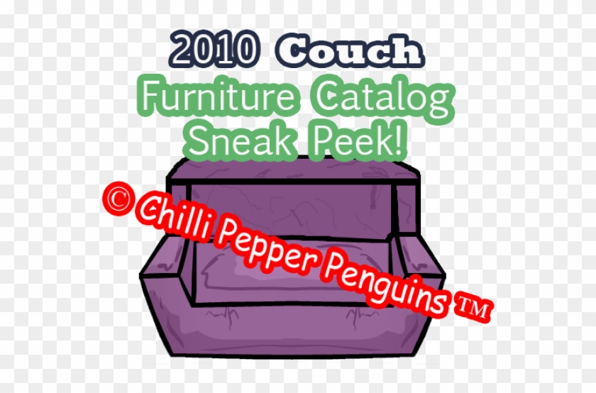 Couch Clipart Club Penguin - Couch Clipart Club Penguin #1547263