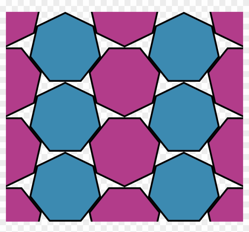 Densest Packing Of Regular Heptagons - Densest Packing Of Regular Heptagons #1547340