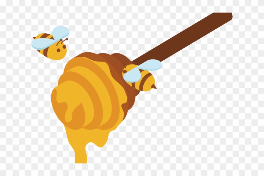 Insect Clipart Honey Bee - Insect Clipart Honey Bee #1548283