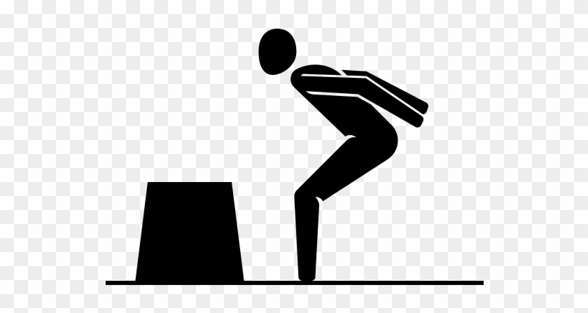 Box Jump Rubber Stamp - Box Jump Rubber Stamp #1548436