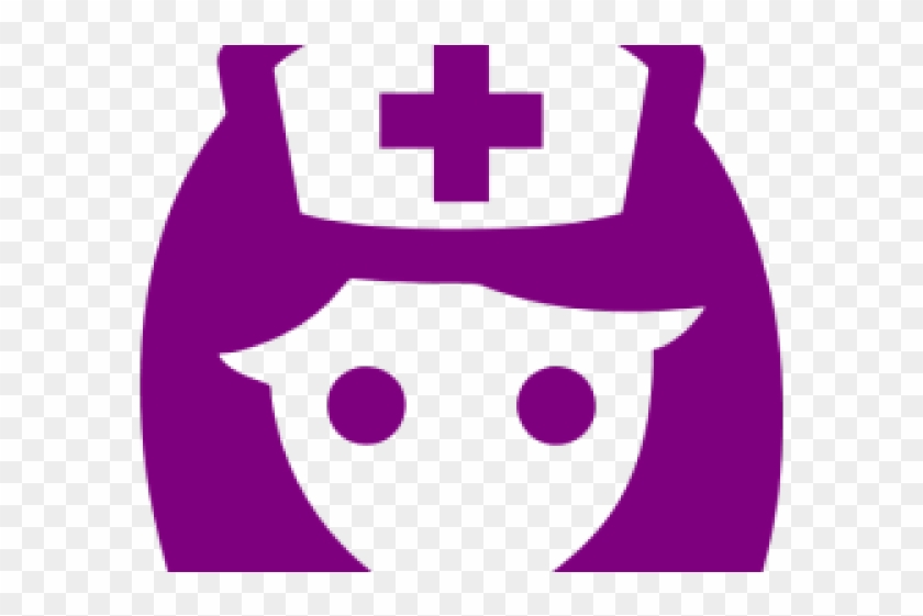 Nurse Clipart Purple - Nurse Clipart Purple #1548563