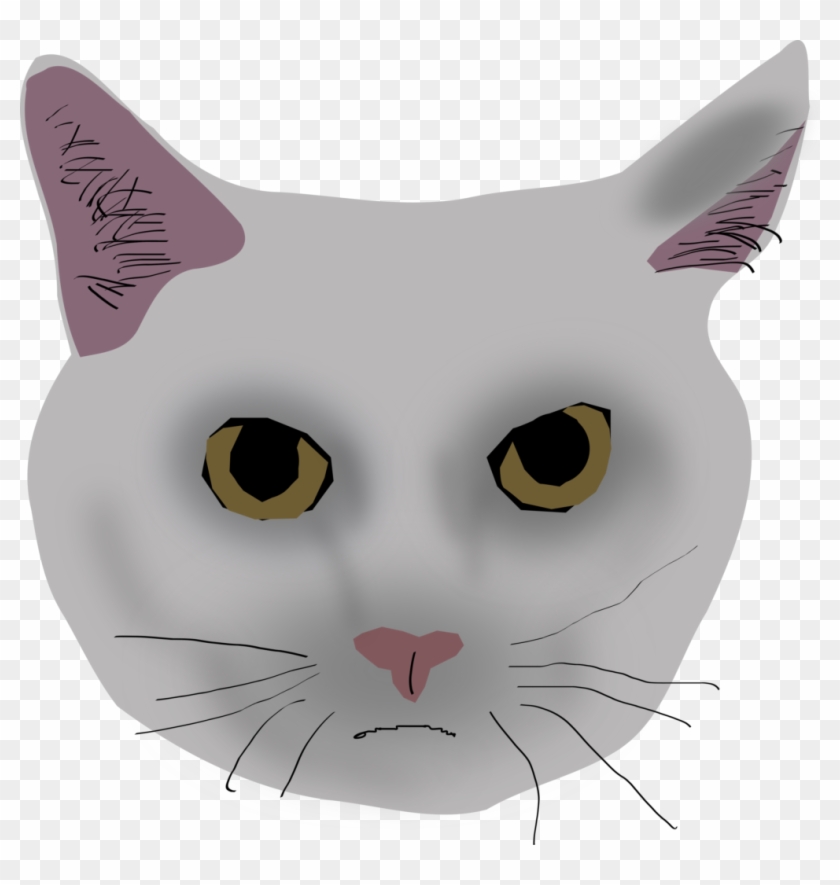 Cat Clipart Head - Cat Clipart Head #1549466