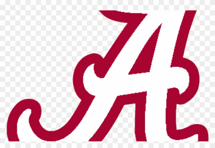 Logo University Of Alabama Crimson Tide White A Red - Logo University Of Alabama Crimson Tide White A Red #1550515