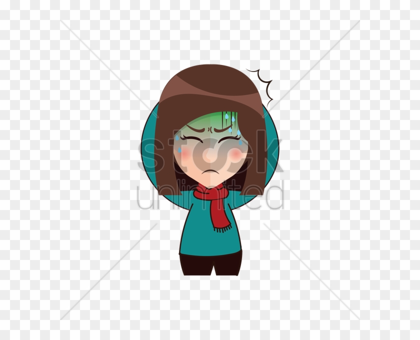 Girl Clipart Headache - Girl Clipart Headache #1551495
