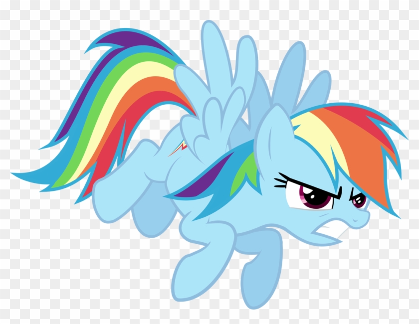 Rainbow Dash Determined By Qtmarx - Rainbow Dash Determined By Qtmarx #1552533