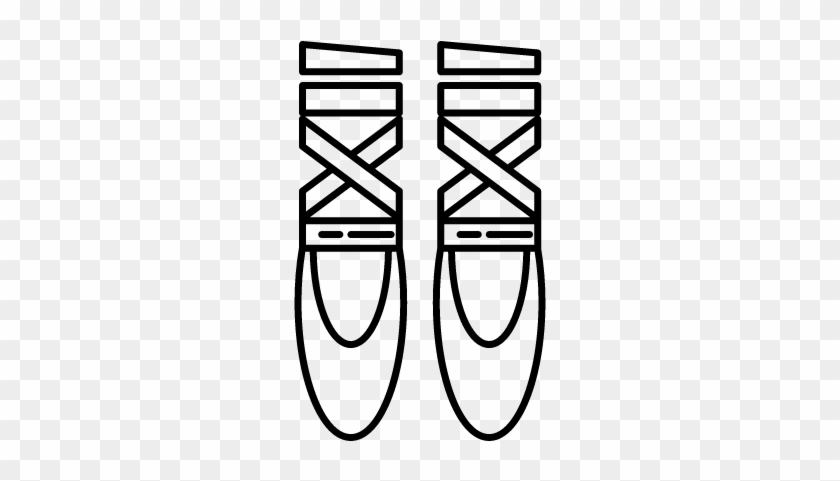 Ballet Shoes Vector - Ballet Shoes Vector #1552802