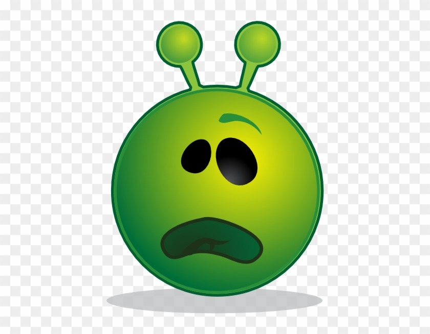 Free Vector Smiley Green Alien Whatface Clip Art - Free Vector Smiley Green Alien Whatface Clip Art #1553053